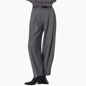 NWT Rag & Bone Cecily Ponte Wide Leg Pants - Charcoal Gray - Size 6